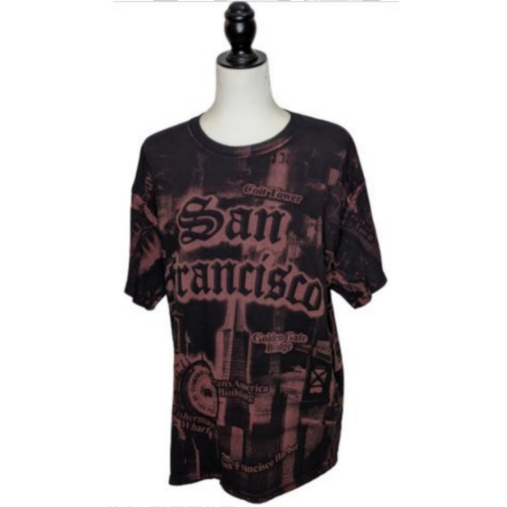 Delta Pro Weight San Francisco T Shirt Size Large
